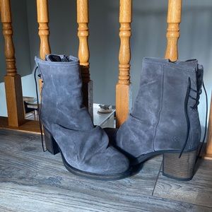 REAL SUEDE booties. MADE IN PORTUGAL